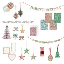 Rackhams Liberty Festive Gifts Advent Calendar - Card/Elastic/Glass/Paper/Plastic/Velvet - 12.1 x 17.1 x 1cm - thumbnail 3