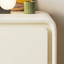 Rackhams Julieta Bedside Table, Cream - thumbnail 4