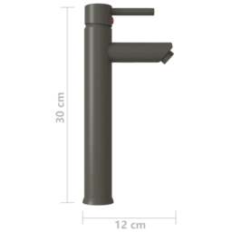 Rackhams Bathroom Mixer Tap Grey 12x30 cm - thumbnail 5