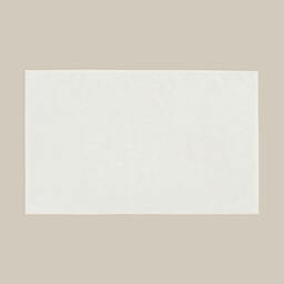 Rackhams Loop Organic Cotton Reversible Bath Mat - White - thumbnail 1