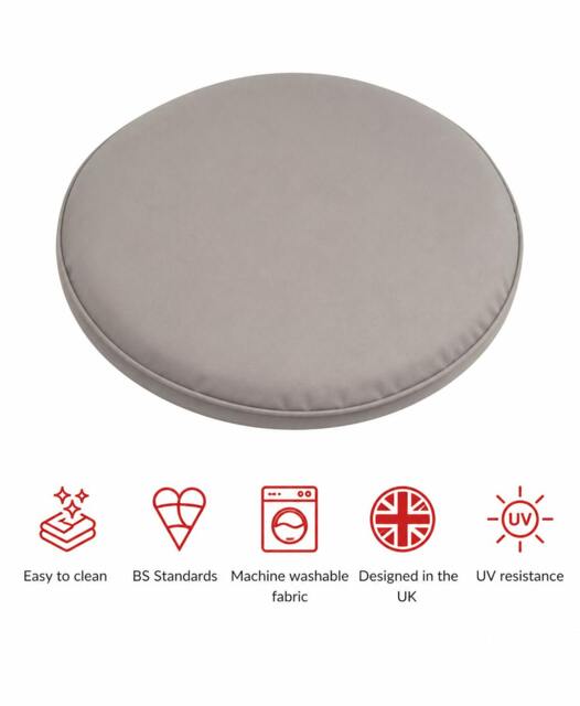 Rackhams SP Range Bistro Pad Garden Cushions – Set of 2 - Taupe - image 1