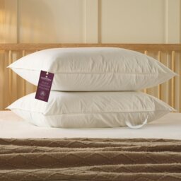 Rackhams Duck Feather Medium Support Pillow - 4 Pack - thumbnail 2