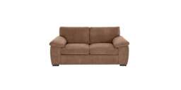 Rackhams Amalfi Jumbo Cord Coffee Sofa 3+2 Fabric Sofa in Coffee - 2 Seater - thumbnail 1