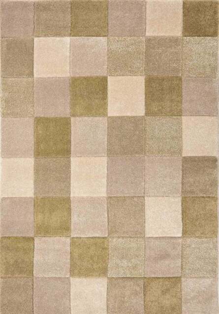 Rackhams Newport Blocks Green Rug – Geometric Style - 200X290 cm - image 1