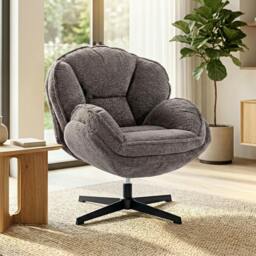 Rackhams Accent Chair with Swivel for Living Room - Dark Green - thumbnail 6