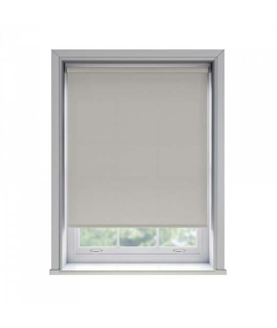 Rackhams No Drill Mink Thermal Blackout Roller Blind (170cm Drop) - 175cm - image 1
