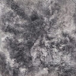 Rackhams Grey Icelandic Shorn Sheepskin Rug - Straight Edge - 120 cm x 180 cm - thumbnail 2