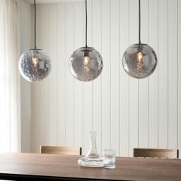 Rackhams Tamara 3-Light Antique Brass Pendant Bar - thumbnail 3