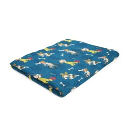 Rackhams Cuddly Soft Fleece Blanket for Pets & Cold Weather - 180 x 200 cm - Blue
