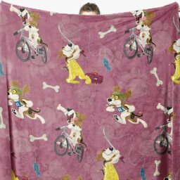 Rackhams Cuddly Soft Fleece Blanket for Pets & Cold Weather - 180 x 200 cm - Blue - thumbnail 5