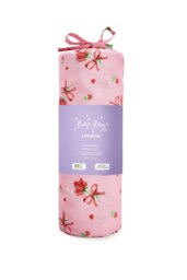 Rackhams Strawberry Rose Duvet Cover Set - Single - thumbnail 3