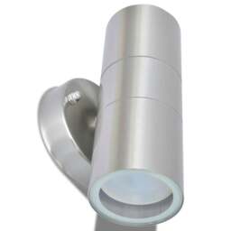Rackhams Outdoor LED Wall Lights 2 pcs Stainless Steel Up/Downwards - thumbnail 5