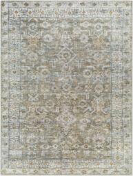 Rackhams Becki Owens Darling-Washable Brown Green Traditional Vintage Boho Rug - 200 x 275 cm - thumbnail 2