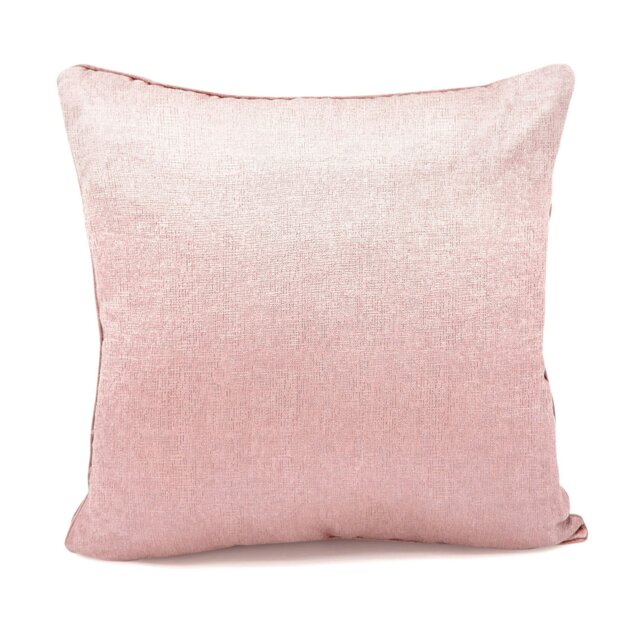Rackhams Embossed Plain Scatter Cushion - 43cm x 43cm - Blush Pink