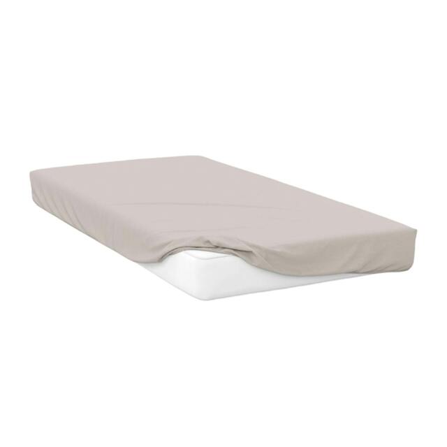Rackhams 400 Thread Count Egyptian Cotton Extra Deep Fitted Sheet - Oyster - Oyster - Kingsize - 100% Egyptian Cotton - image 1