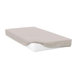 Rackhams 400 Thread Count Egyptian Cotton Extra Deep Fitted Sheet - Oyster - Oyster - Kingsize - 100% Egyptian Cotton - thumbnail 1
