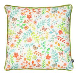 Rackhams Secret Garden Floral Cushion Cover - Jungle - One Size - Jungle - 100% Mixed