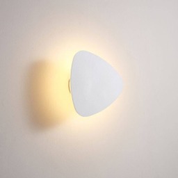 Rackhams 6 Watt Triangular White IP65 Wall Mounted Vanity Light - thumbnail 2