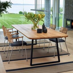 Rackhams 2 Pcs Industrial Metallic Table Legs for Home DIY - L70*W7*H90