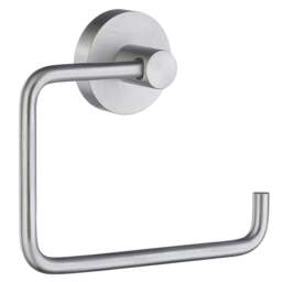 Rackhams Brushed Chrome Toilet Roll Holder