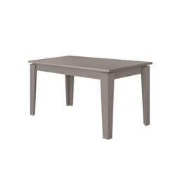 Rackhams Tolmen Dining Table Rectangular Extendable Table Up to 6 Seater Contemporary Kitchen Table 140Wcm Living Room, Mocha Grey - Mocha Grey - thumbnail 2