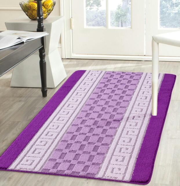 Rackhams Gel Back Mat - Purple/Lilac - 80cm x 150cm (2.6ft x 5ft) - image 1