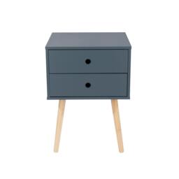 Rackhams Scandia 2-Drawer Premium Bedside Cabinet - Medium - mdf - 1 - thumbnail 3