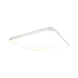 Rackhams Ajax Modern LED 43CM Ceiling Lamp In Cool White With Chrome Detail With Long Life Low Energy Light Source 27W(150W) - thumbnail 2