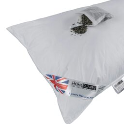 Rackhams Super Microfibre Lavender Pillow with Dried Lavender Insert