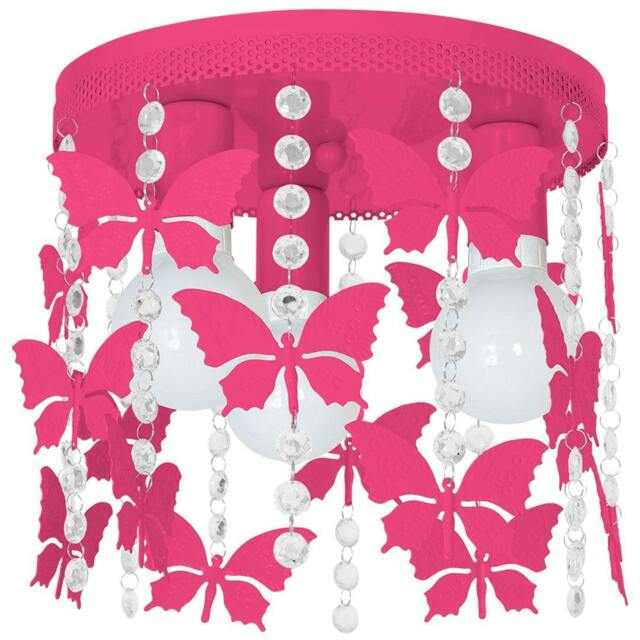 Rackhams Angelica Hot Pink Ceiling Lamp Hand Made - image 1