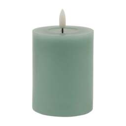 Rackhams Luxe Collection Melting Electric Candle - Sage - Sage - 23cm x 9cm x 9cm - 100% Mixed - thumbnail 4