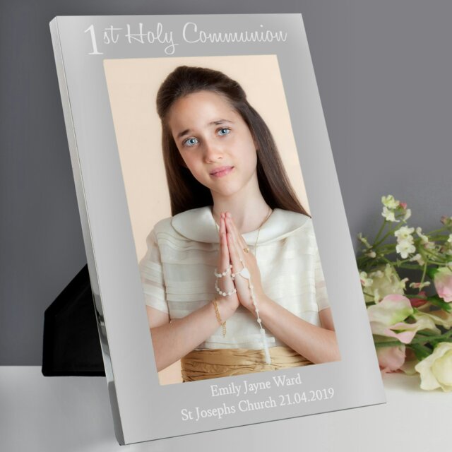 Rackhams Personalised First Holy Communion 5x7 Photo Frame - image 1