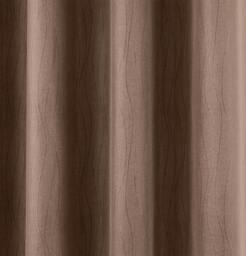 "Rackhams Bronze Thermal Energy Saving Eyelet Curtain With Wave Pattern - Ideal For Living Room & Bedroom - 66"" (168cm) Width x 72"" (183cm) Drop" - thumbnail 3