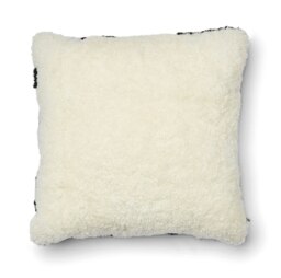 Rackhams Zebra Cushion - Doublesided - 60x60 cm - Black/Taupe - thumbnail 5