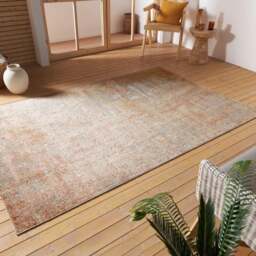 Rackhams Nouristan Indoor - Outdoor Gizeh Cream Red Rug - 200X280 cm - thumbnail 5