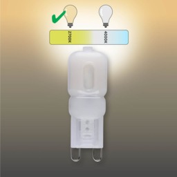 Rackhams G9 LED Bulb 2W Energy Saving Light Bulbs - Pack of 10 - thumbnail 4