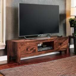 Rackhams Maxen Mango Plasma Media Unit - 145 cm - 40 cm - Wood - thumbnail 2