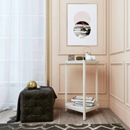 Rackhams CL Scarlett End Table Set White Marble - White - thumbnail 5