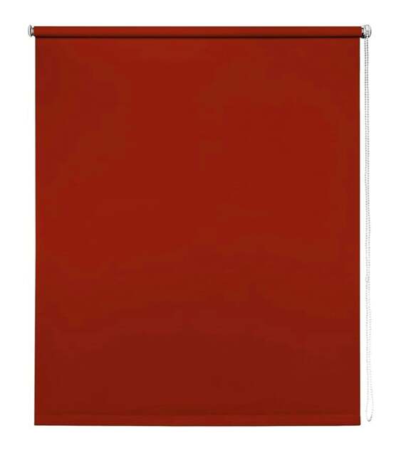 Rackhams Red Trimmable Thermal Blackout Roller Blinds - 50cm - image 1