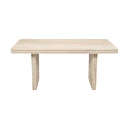 Rackhams Rayne Mango Wood Dining Table - Wood - 175X90X78cm (LXDXH) - Dining Table - thumbnail 3