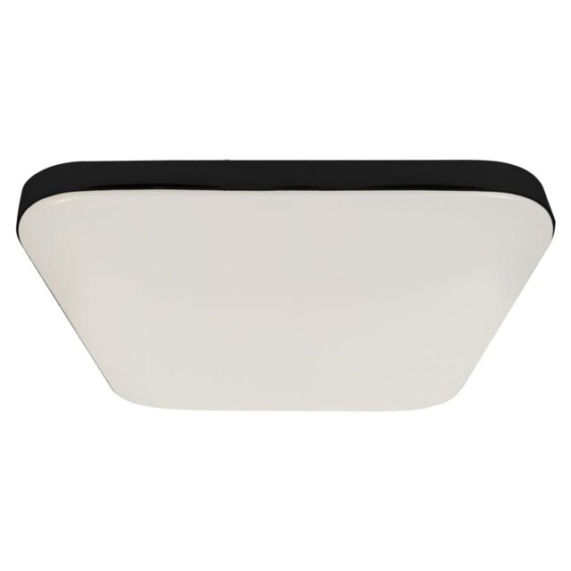 Rackhams Nemo Black LED Ceiling Lamp 33 cm 16W PIR Sensor Weather Proof Bathroom Outdoor Great Value - image 1