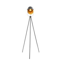 Rackhams Noelle Strap Black Floor Lamp - thumbnail 4