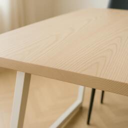 Rackhams Scandinavian Style Ash Dining Table - 160 - 100 - thumbnail 2