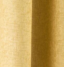"Rackhams Ochre Plain Textured Thermal Room Darkening Energy Saving Pair of Curtains For Bedroom & Living Room - 46"" (117cm) Width x 72"" (183cm) Drop" - thumbnail 3