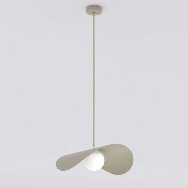 Rackhams RITUAL Lge Pendant Lamp 1 x G9 Beige - image 1