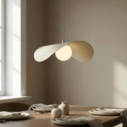 Rackhams RITUAL Lge Pendant Lamp 1 x G9 Beige - thumbnail 5