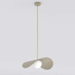 Rackhams RITUAL Lge Pendant Lamp 1 x G9 Beige