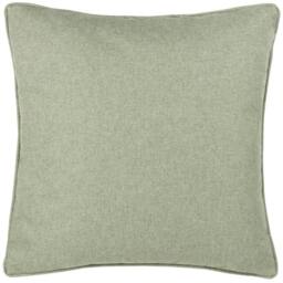 Rackhams Dawn Piping Detail Textured Cushion Cover - Eucalyptus - 45cm x 45cm - Eucalyptus - 100% Polyester - thumbnail 1
