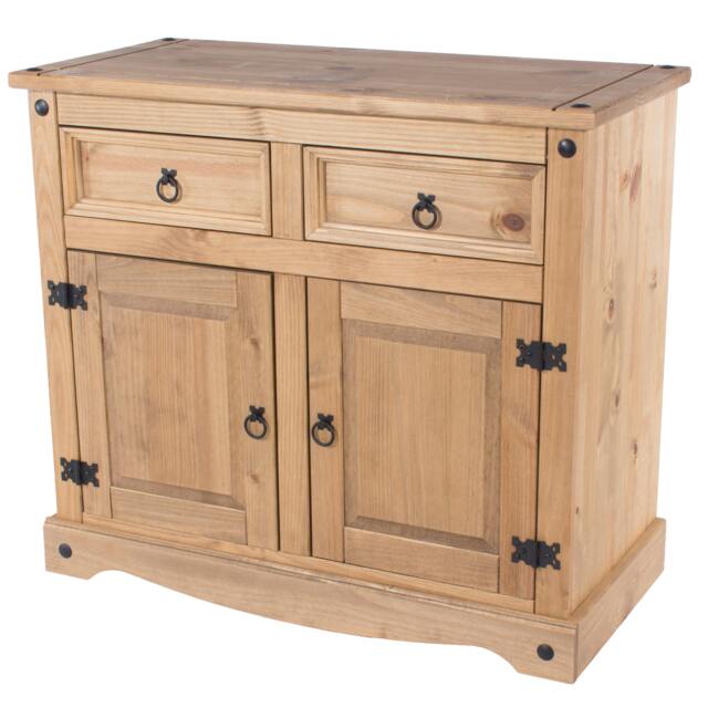 Rackhams Corona Small Sideboard with 2 Doors & 2 Drawers - Brown - image 1