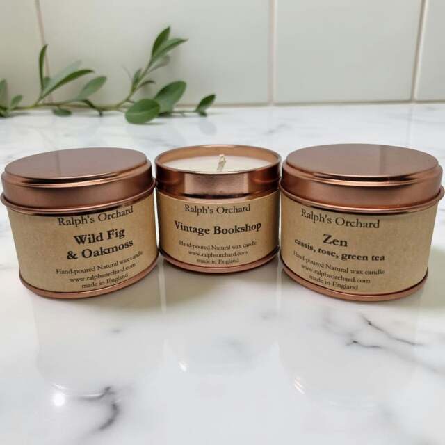 Rackhams Mini Scented Candles Gift Set - Copper - Copper - image 1